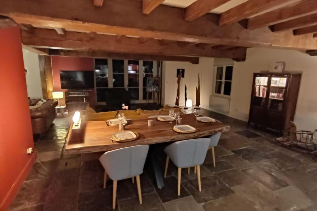 Ferme De Caractere Avec Piscine Et Cheminee Villa Sainghin-en-Melantois ภายนอก รูปภาพ
